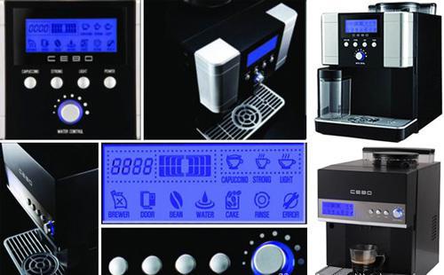 CEBO喜寶全自動咖啡機(jī)-黑(YCC50B) 實業(yè)公司的高效智能之選